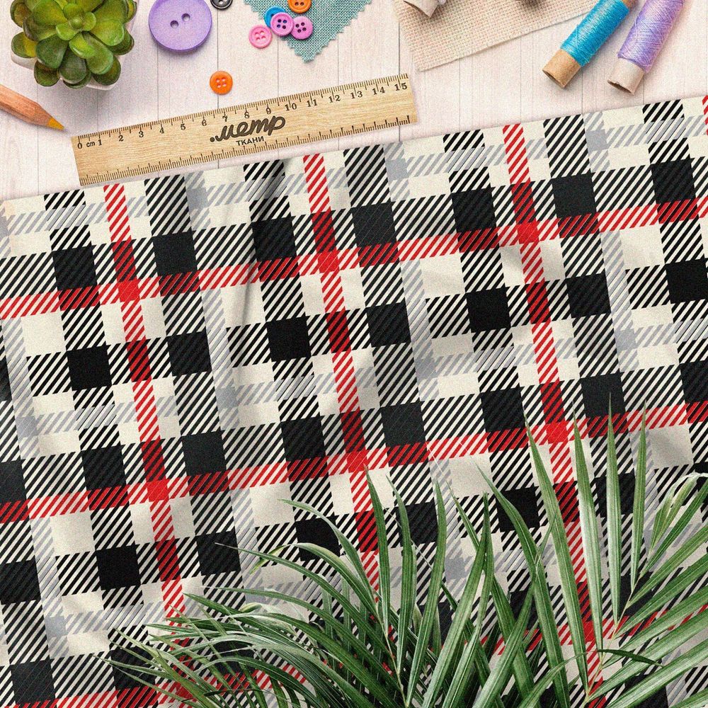 Ткань мембрана шотландка