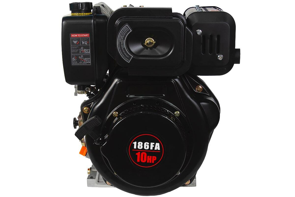 Двигатель дизельный TSS Excalibur 186FA - K1 (вал цилиндр под шпонку 25./72.2 / key)