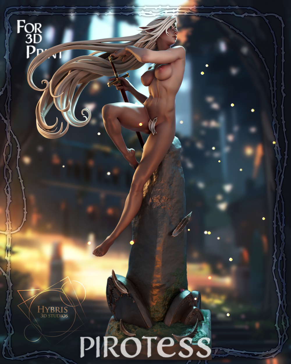 фигурка Pirotess Пиротесс Легенда о Кристании Lodoss-tou Senki