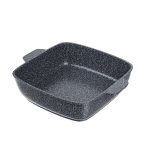 Жаровня квадратная "Мечта" Гранит с крышкой от 2л до 4л