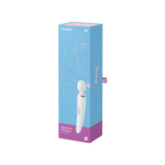 Белый вибратор Satisfyer Wand-er Woman
