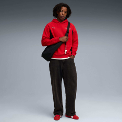 PUMA X SCUDERIA FERRARI МУЖСКАЯ ТОЛСТОВКА С КАПЮШОНОМ SCUDERIA FERRARI LIFESTYLE, КРАСНЫЙ