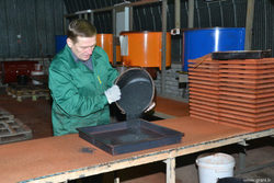 Резиновая плитка Городок 500x500 мм, 10/20/30/40мм