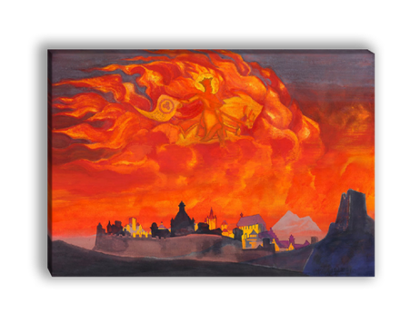 "София-Премудрость", Рерих Николай Константинович, картина (репродукция)