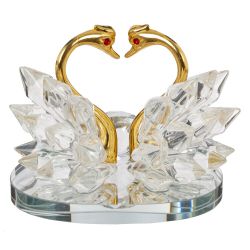 GAEM Фигурка декоративная "Лебеди", L9 W8,5 H7 см