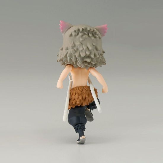 Фигурка Q Posket Demon Slayer Kimetsu No Yaiba, Inosuke Hashibira, 7 см / Фигурка по мотивам аниме "Клинок, рассекающий демонов", Иноске Хашибира, 7 см