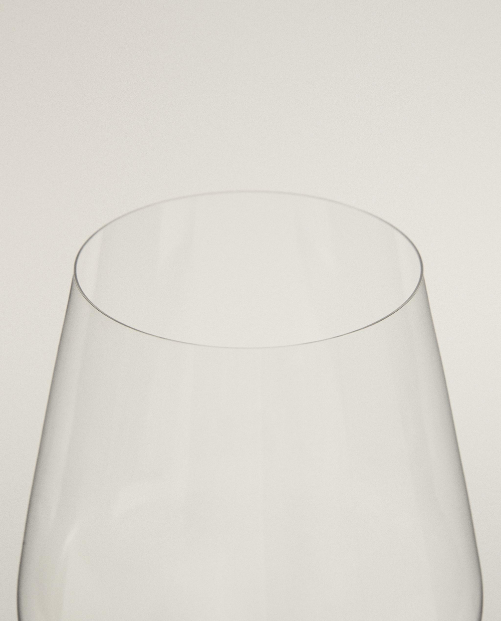 Zara Home стакан из стекла, цвет прозрачный, 25 см