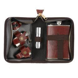 GAEM Набор с фляжкой 220 мл, 5 в 1, L11 W7 H18,5 см