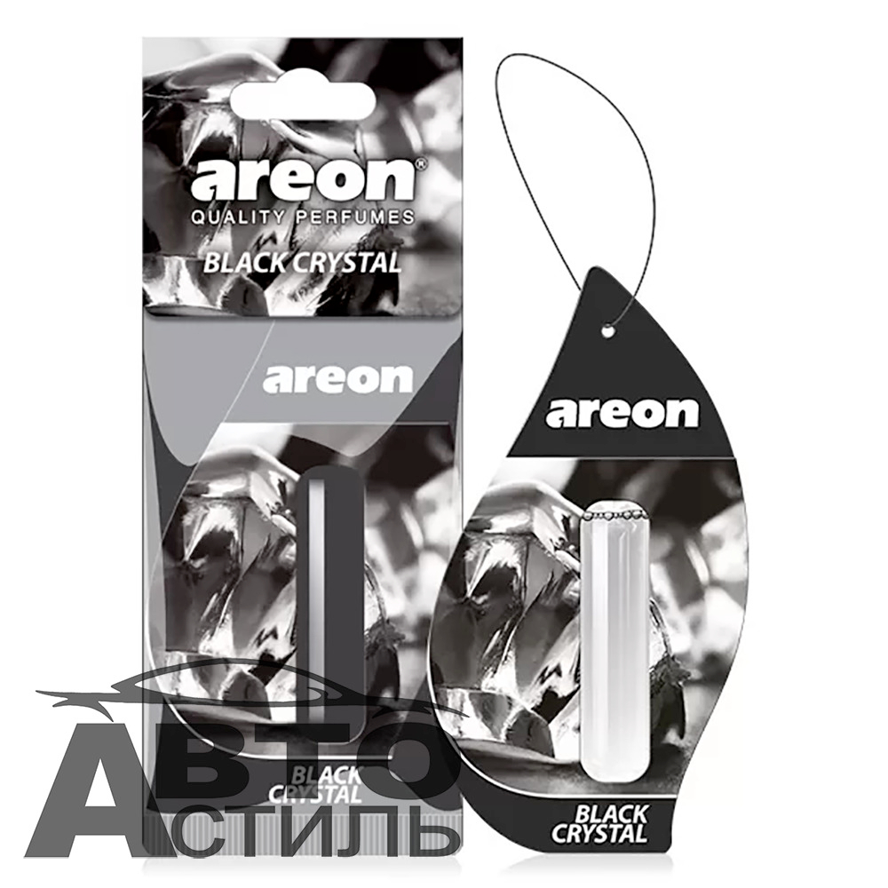 Ароматизатор гелевый AREON -КОЛБА   Черный Лед
