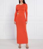 платье Calvin Klein - оранжевый(K20K204545)