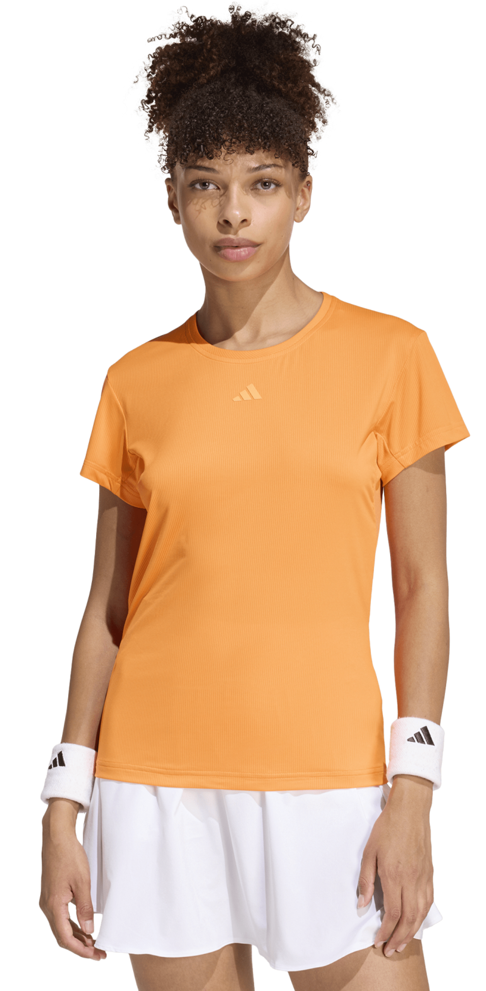 Женская теннисная футболка Adidas Freelift - orange