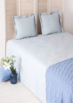 Покрывало 150x220 Luxberry Jane голубое Португалия