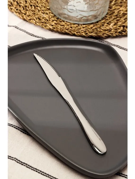 Нож для фруктов «Милано», h=23 см, толщина 5 мм, цвет серебряный