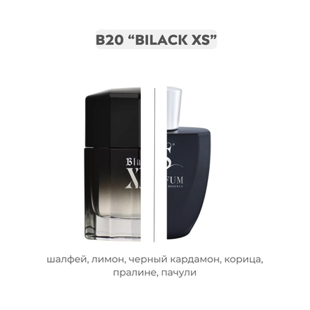 B20 по мотивам Black XS - Paco Rabanne , парфюмерная вода