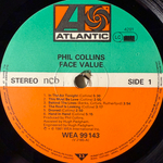 Phil Collins - Face Value (Скандинавия 1988г.)