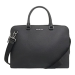 MICHAEL KORS MK Cooper Cow Leather Briefcase Large Men"s Black