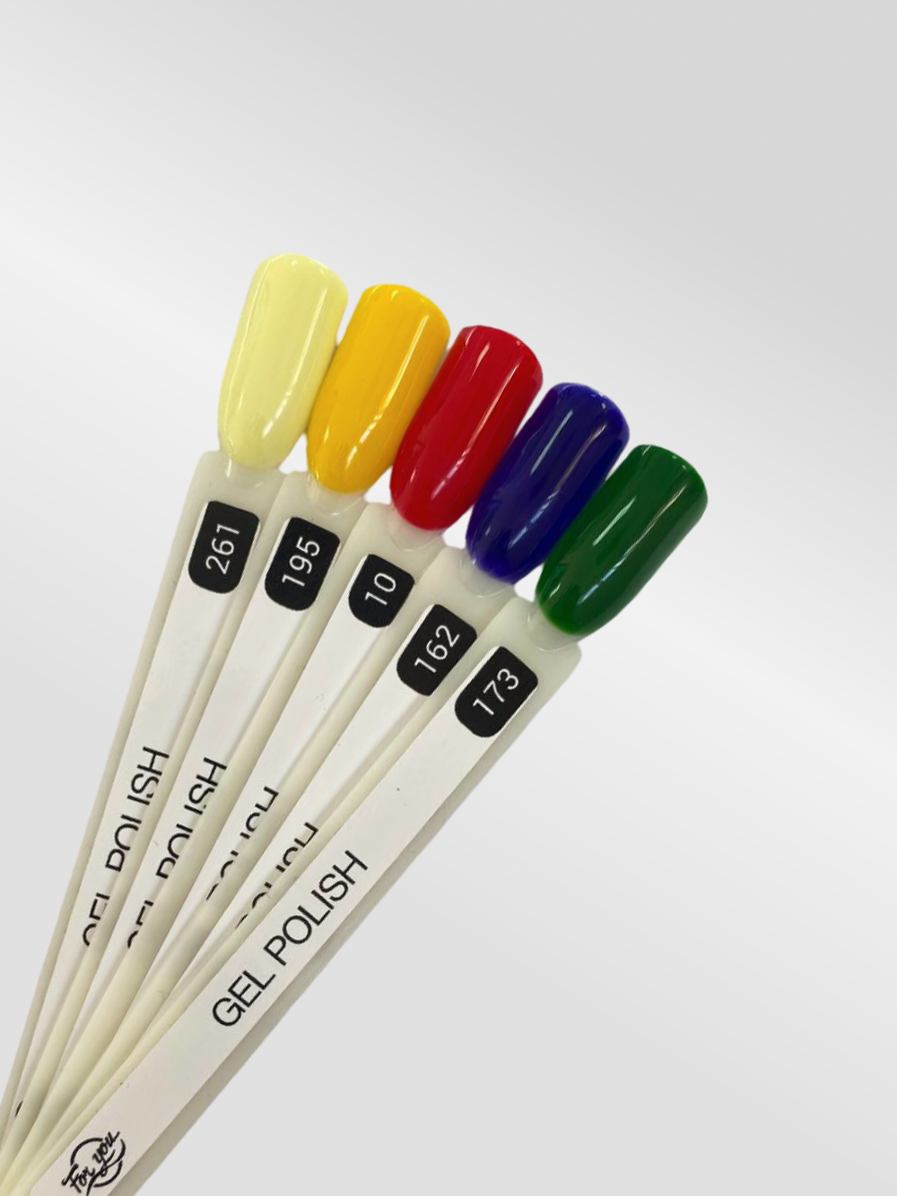 FOR YOU Гель-лак для ногтей набор 5 шт