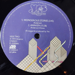 Винтажная виниловая пластинка LP Yes Going For The One (Japan 1977) (No Obi) Turn Of The Century