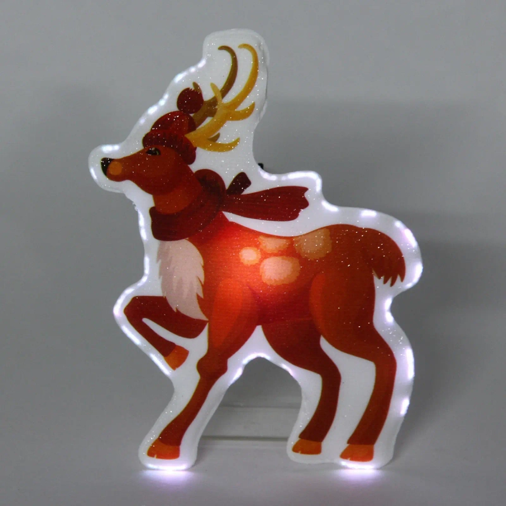 Сувенир с подсветкой «Олененок» 10,5*8 см