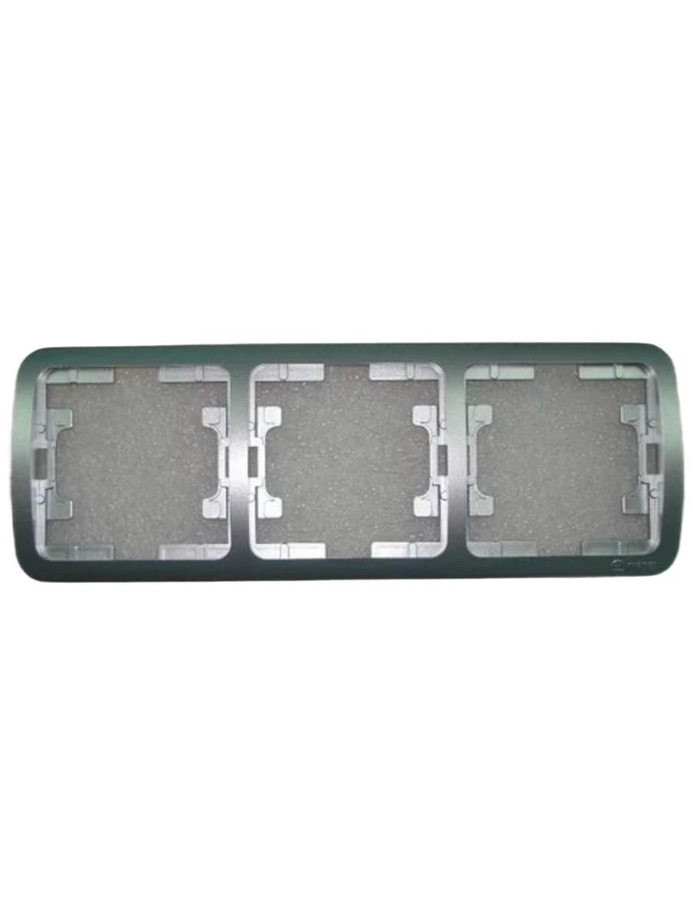 Рамка 2-я горизонтальная Makel Mimoza белая 22012