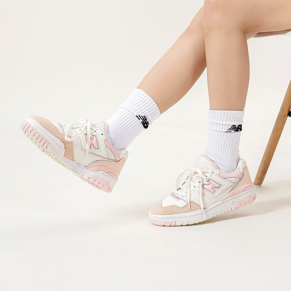 Кроссовки New Balance Nb 550 (Женская размерная сетка)