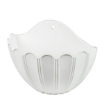 Кашпо "Хризантема" настенное 1л (бел)