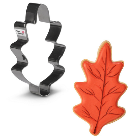 Форма для печенья "Лист Дуба" 112 Х 66 мм,  1 шт