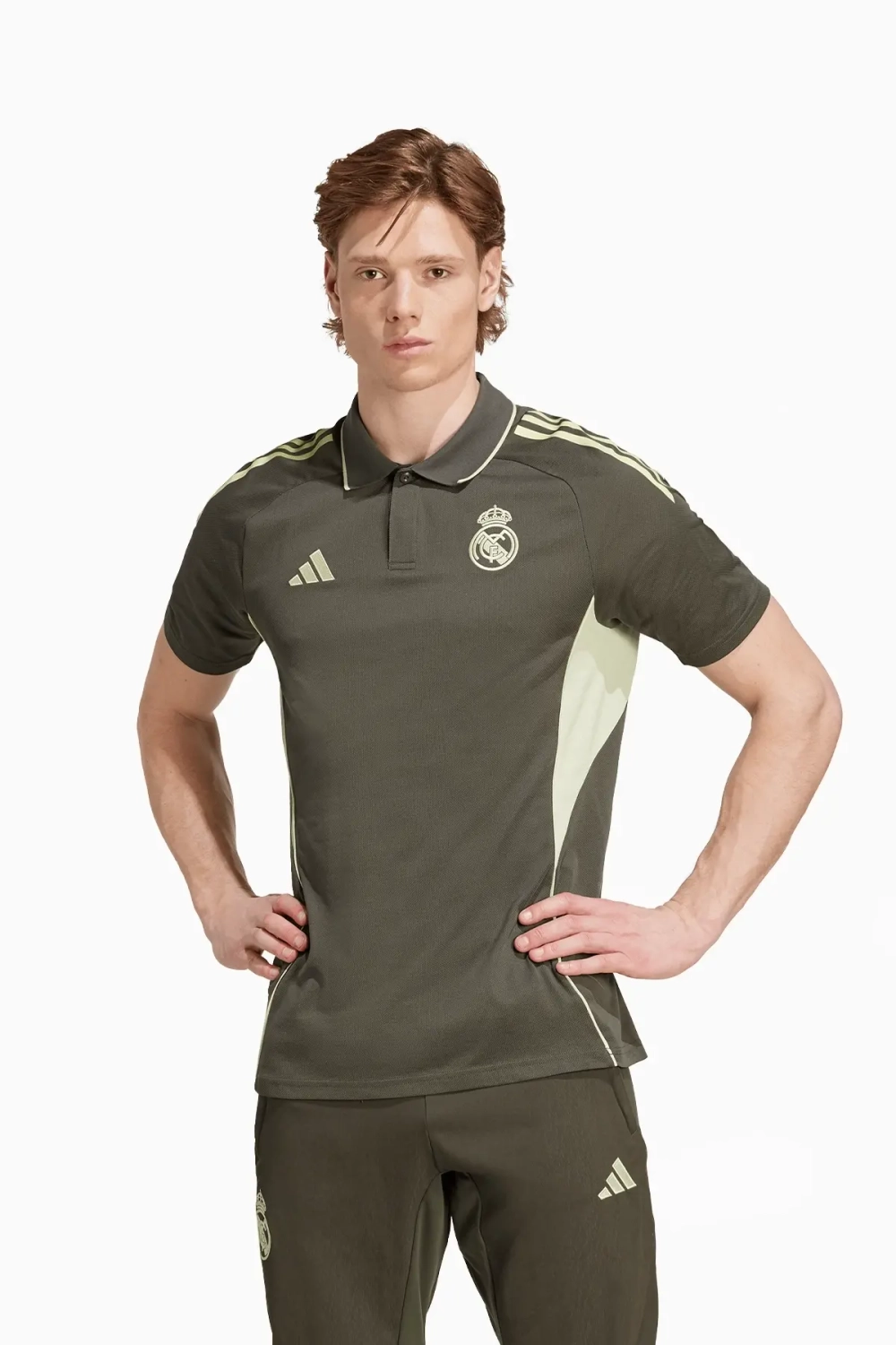 Футболка adidas Real Madrid 25/26 Polo - зеленый