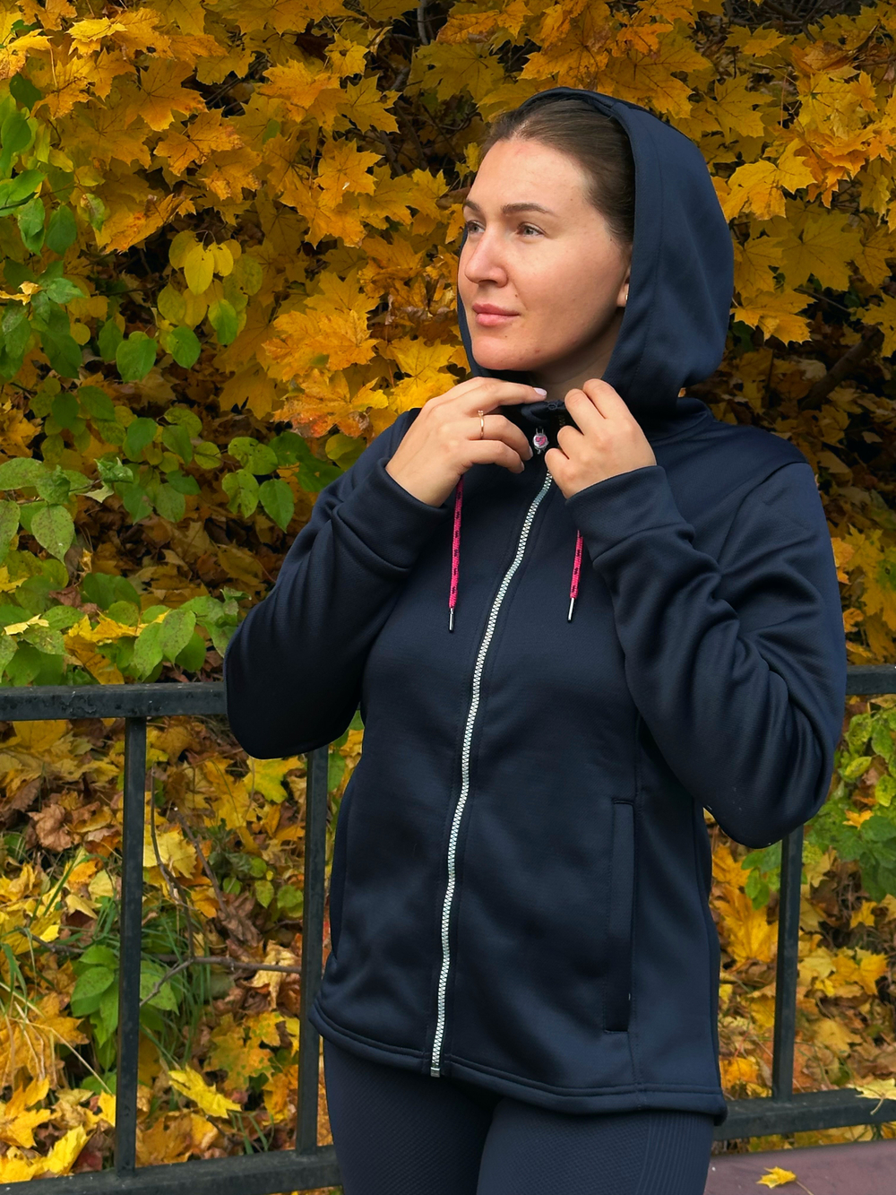 Толстовка на молнии Shires Aubrion Kilburn Navy