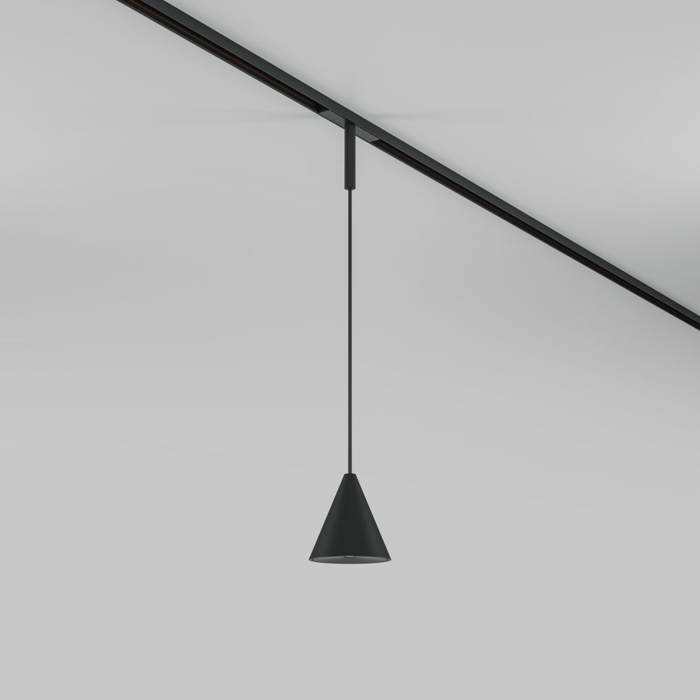 Трековый светодиодный светильник Maytoni Basity Cono TR182-1-5WTW-M-B