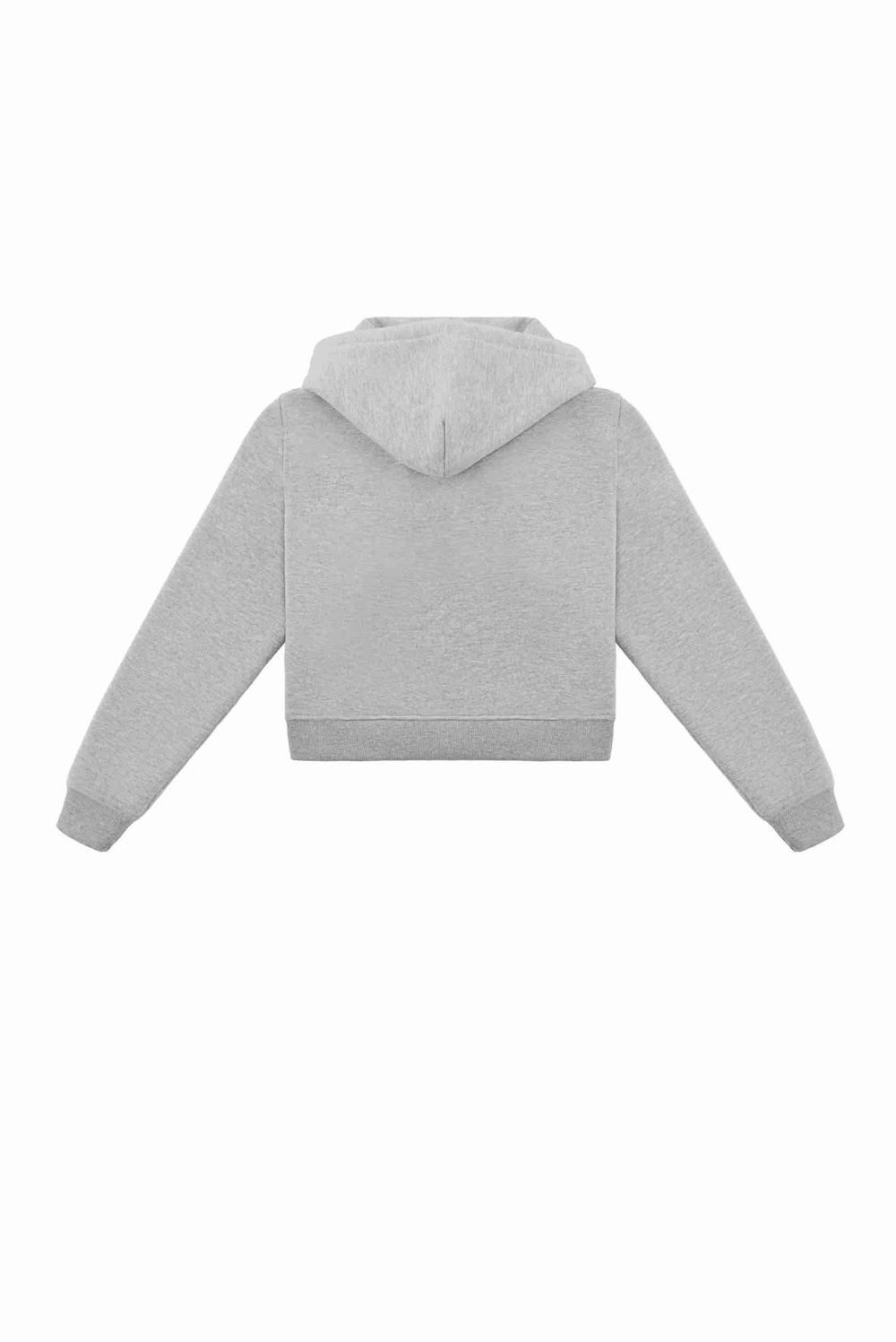 Худи Weme Укороченный серый