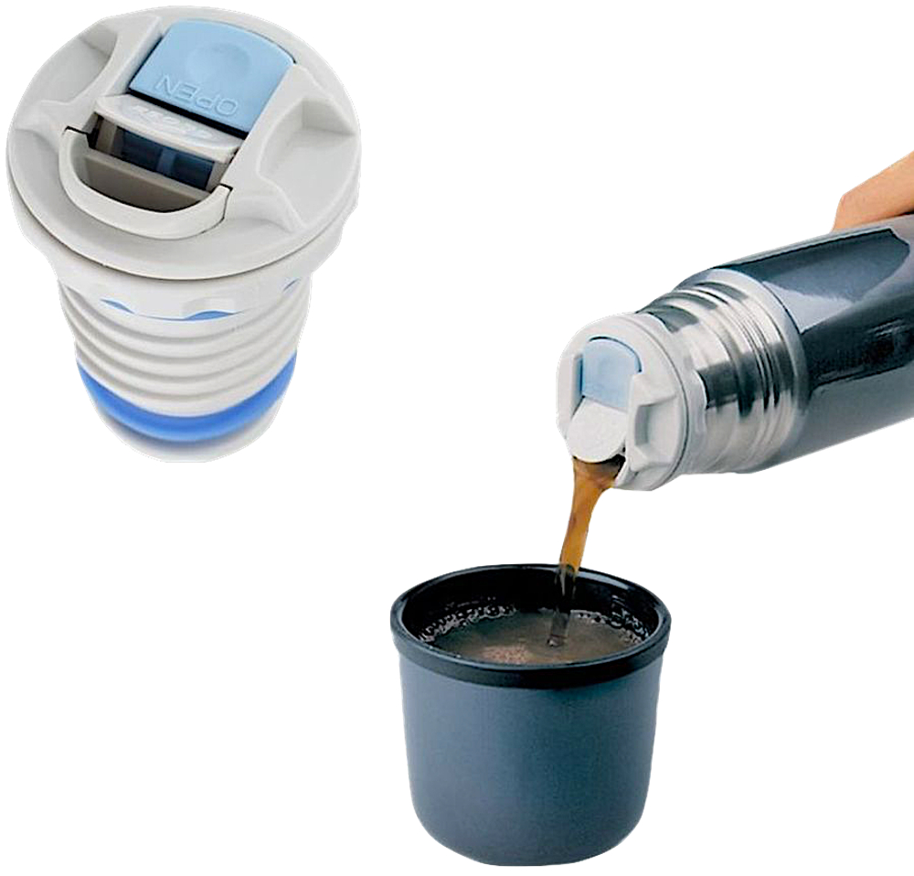 Термос 0.75л Thermos FBB-750MB 24ч Stainless Steei Flask (нерж.сталь, цвет темно-синий)