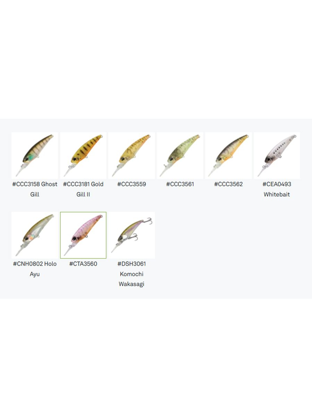 Воблер DUO Realis Shad 59 MR, DPA4009 River Bait