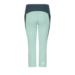 Женские теннисные брюки HEAD Power Tight Women - Mint, Dark Blue