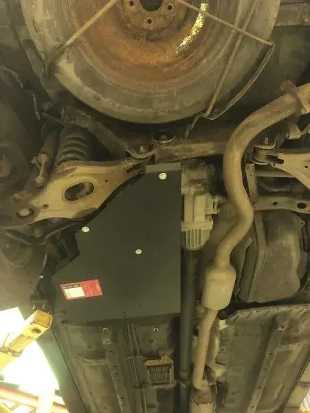 Защита бака присадки Sheriff для Mitsubishi Outlander XL 2006-2012 арт.14.2145