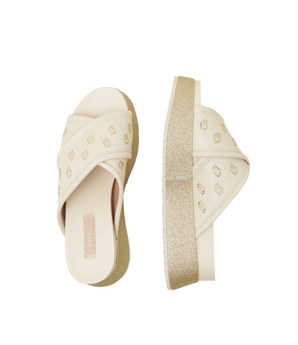 Шлепанцы FRIDA Liu Jo - кремовый(SA4147 EX014)