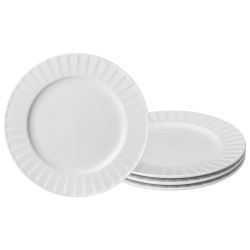 НАБОР ТАРЕЛОК ЗАКУСОЧНЫХ LEFARD "COMPOSITION" 4 ШТ. 20*1,5 СМ