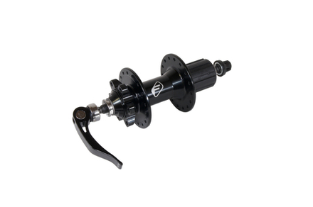 Втулка задняя FORMULA MTB DISC, алюм., под Disk, 6 б., под касc 10/11 ск. эксц, 32 отв, ось 135x145м