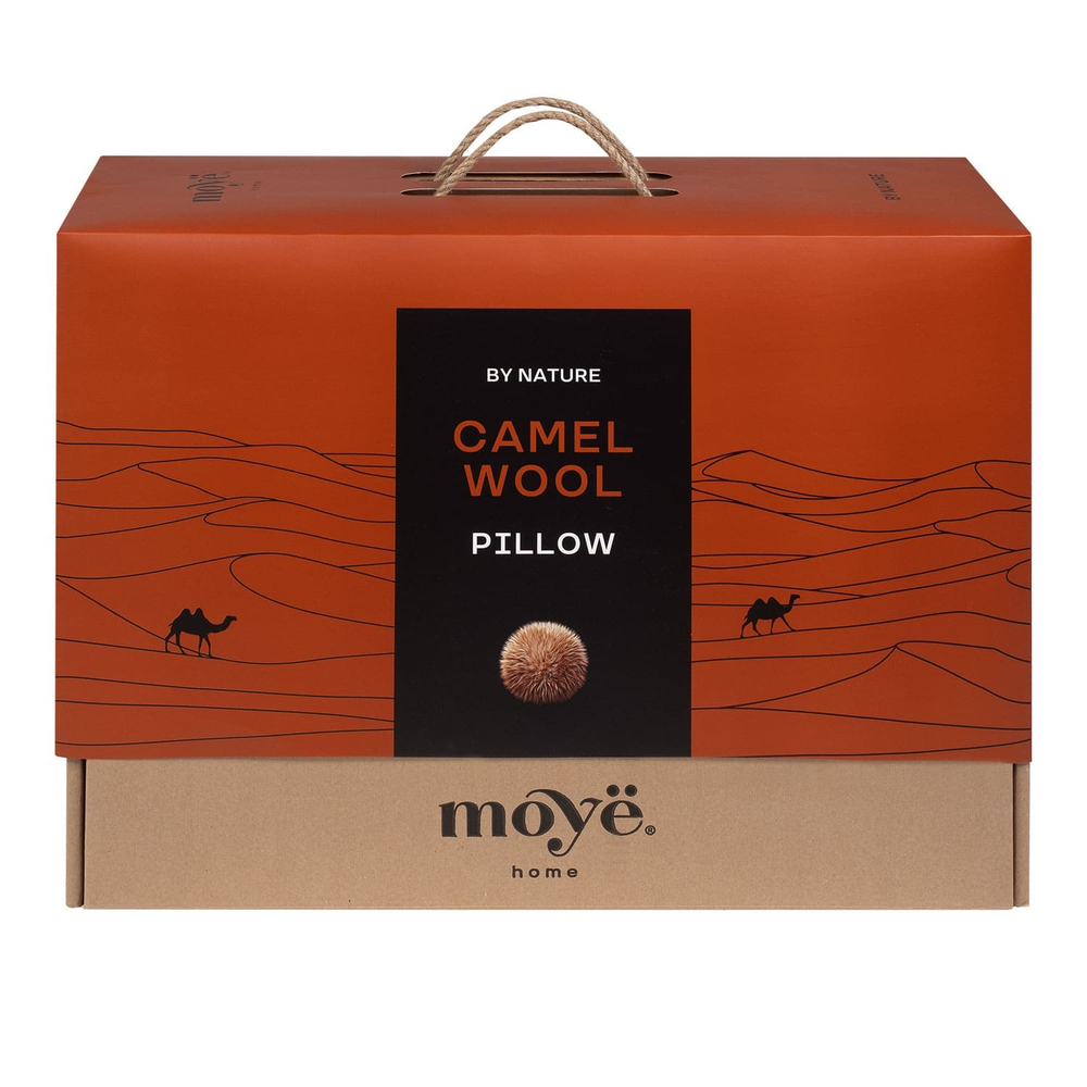 Подушка MOYЁ home CAMEL WOOL упругая