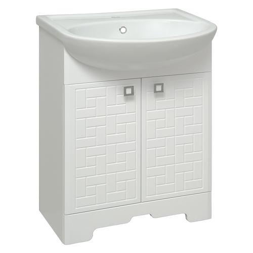 Тумба под раковину Runo  (под умывальник Уют 60) Авила 60 (00000001045)