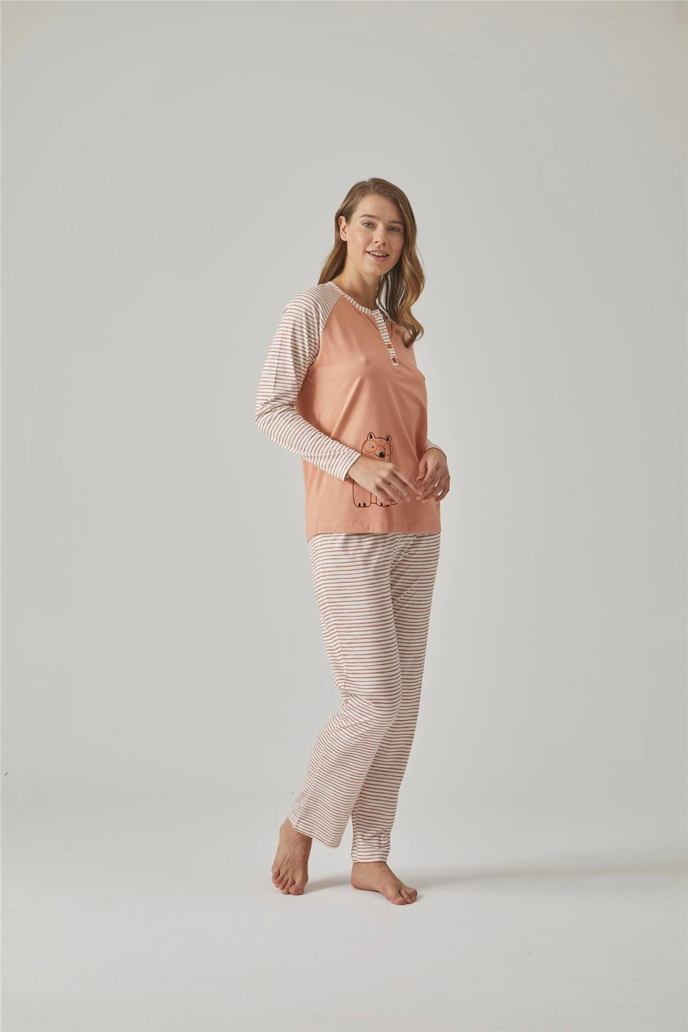 RELAX MODE - Женская пижама с брюками - 10788