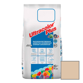 Затирка цементная Mapei Ultracolor Plus 132 бежевая 2 кг