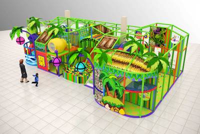 Детский игровой лабиринт «Тайна Джунглей»