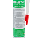 Герметик силиконовый санитарный MasterTeks бесцветный 260 мл