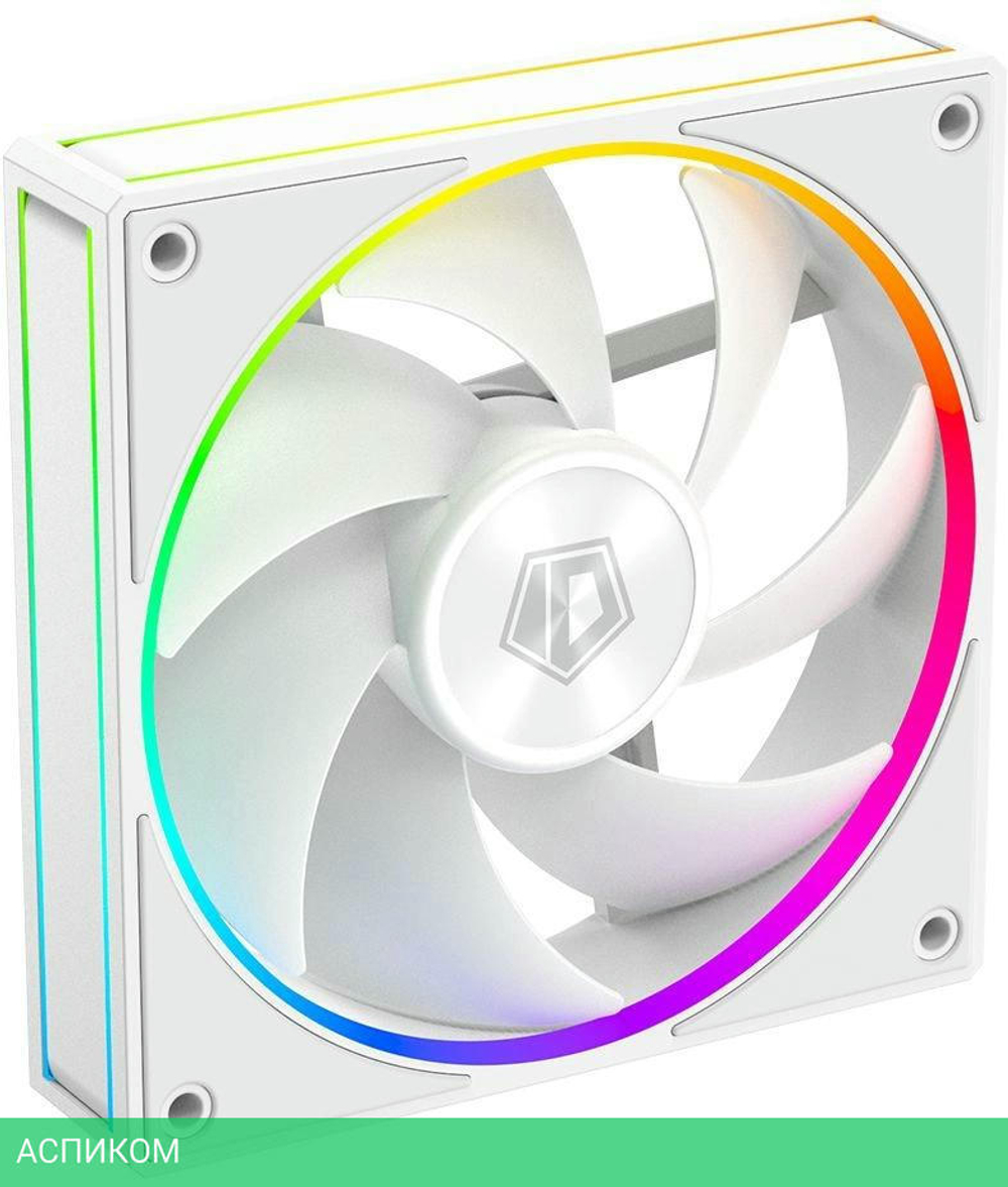 Набор кулеров для корпуса ID-Cooling AF-127-ARGB-W Trio White