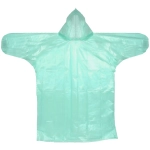 Дождевик 20 Мкрн 115см «Классик» с капюшоном и завязками, зеленый ДоброСад