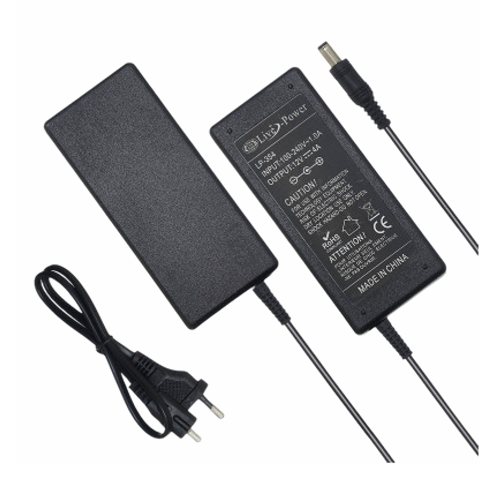 Адаптер Live Power LP-354 (12v/4A) штекер 5,5мм,