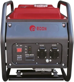 Генератор бензиновый инверторный EDON PT-3800C (3.2 кВт, 2800 об/мин, бак 8 л, 2 розетки, ручной стартер) / бензогенератор / резервный источник питания