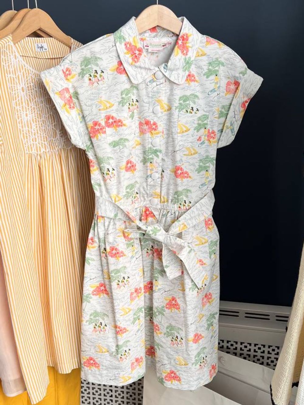 Хлопковое платье Bonpoint, 146