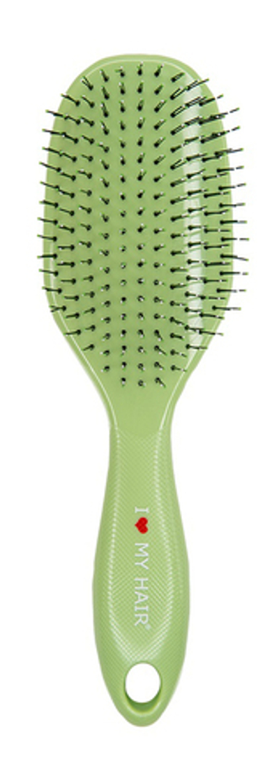 Щетка ILMH "Spider" в детской упаковке 1502 зеленая глянцевая L